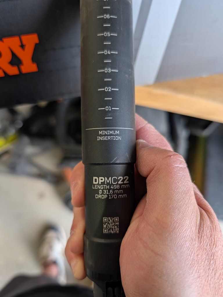 orbea 170mm 31.9 dropper