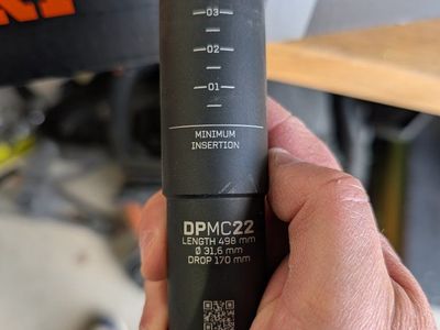 orbea 170mm 31.9 dropper