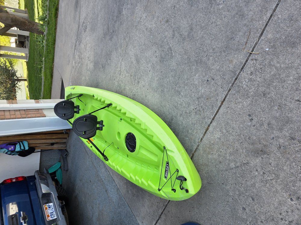 Green Lifetime Kokanee Kayak
