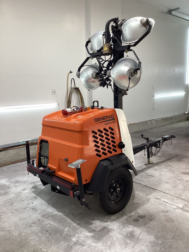 2019 Generac Magnum MLT6S Towable Light Tower 6KW