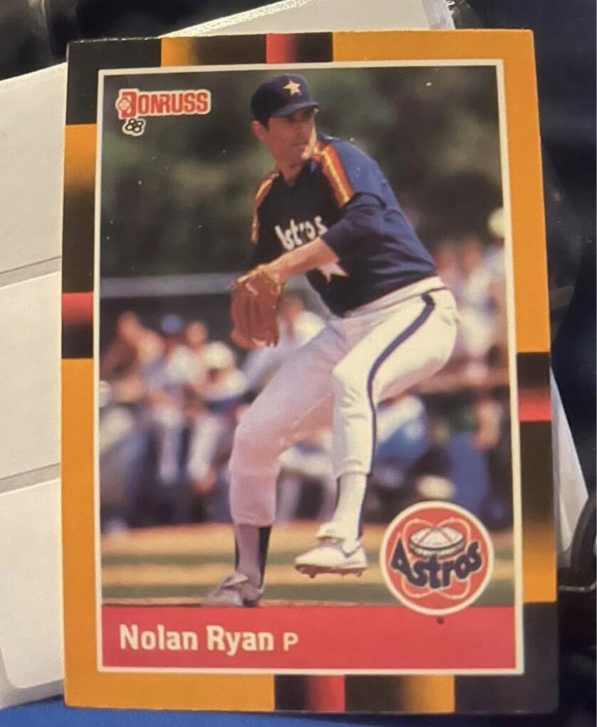 Nolan Ryan 1988 Donruss Best #232 baseball card