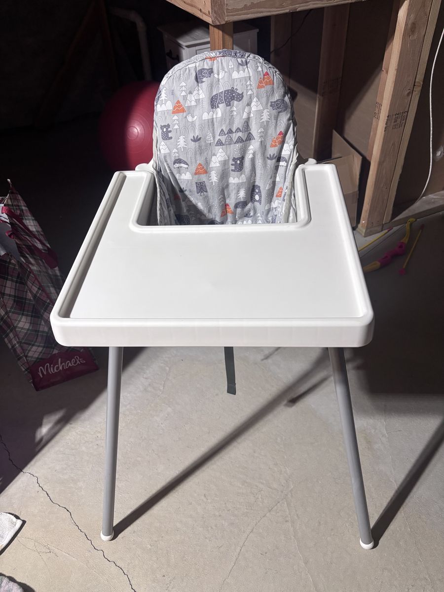 Free high chair and cover