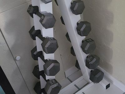 Weights and rack