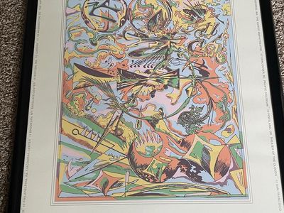 Bon Iver Concert Poster Framed