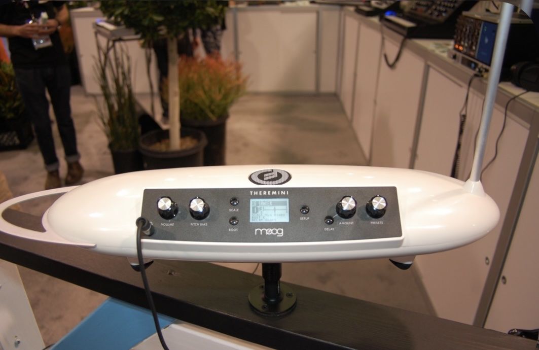 Moog Theremini Synthesizer Theremin with Pitch Correction & LCD Screen