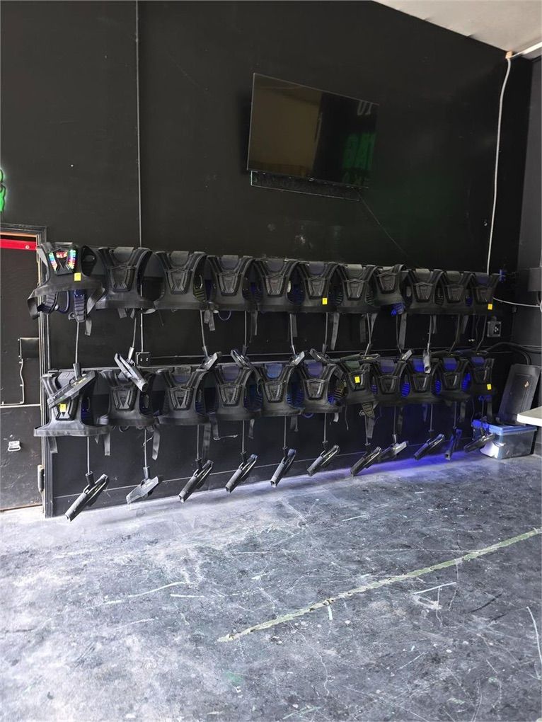Complete 100k  Laser Tag Business For Sale
