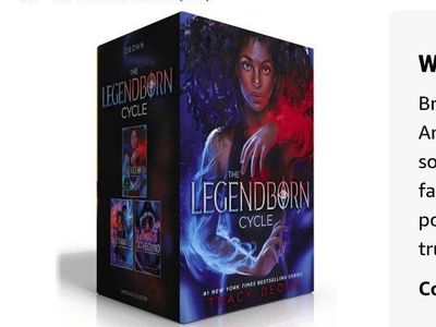 The Legendborn Cycle Boxed Set by Tracy Deonn - Legendborn, Bloodmarked, Oathbound