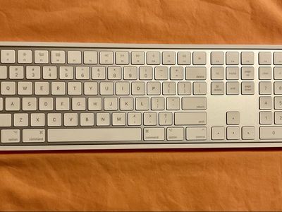 Apple Magic Keyboard with Numeric Keypad (MQ052LL/A), White