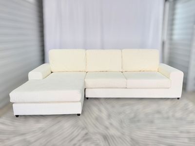 ️ 🤍 ASHLEY MODEL CLOUD BOUCLÉ SECTIONAL – IN STOCK + CUSTOM ORDER AVAILABLE 🤍 ️