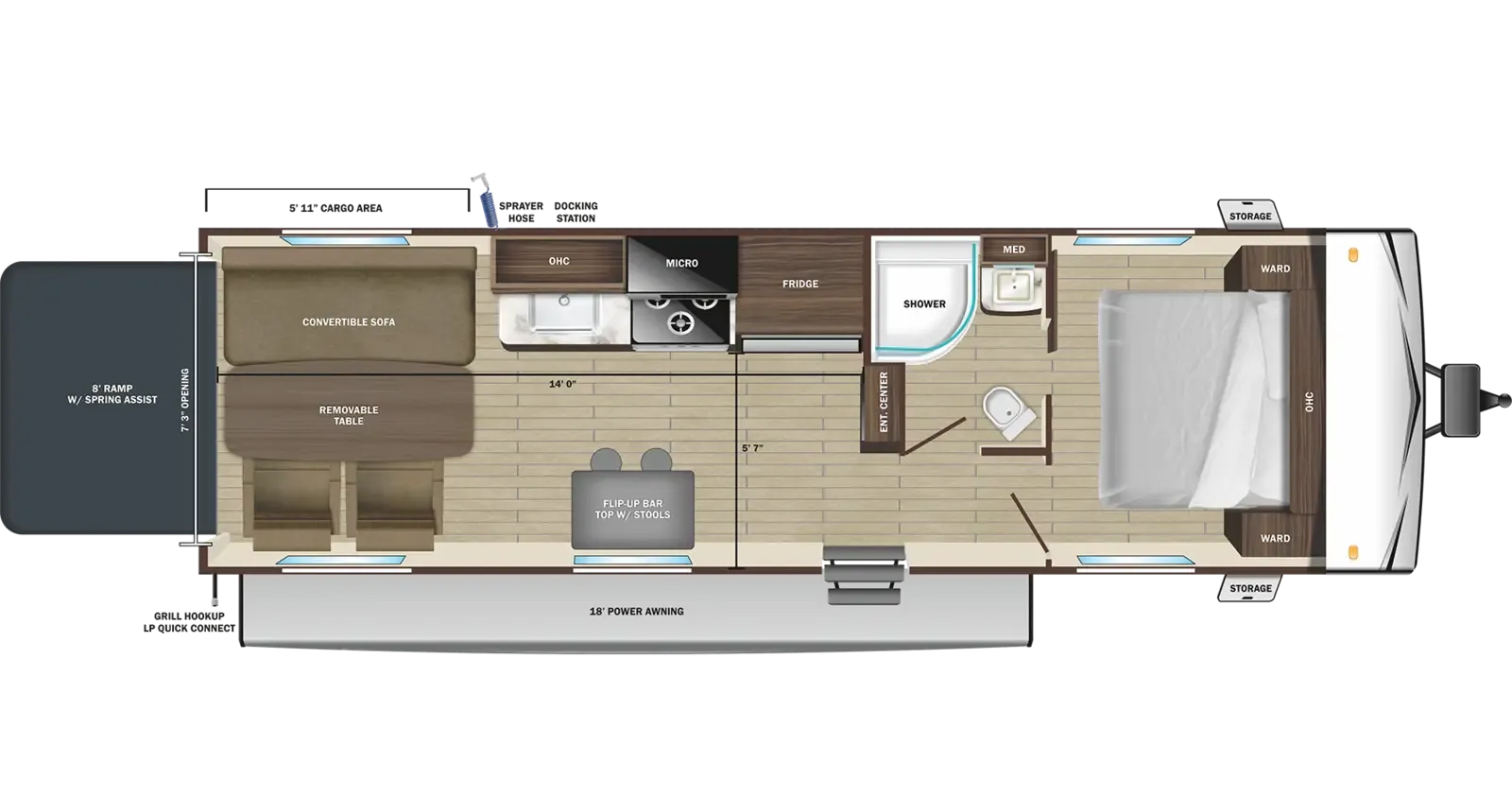 *LIKE NEW* 2023 Highland Ridge Open Range Conventional 25TH