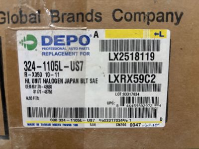 2010-12 Lexus RX350 Right-side headlight assembly