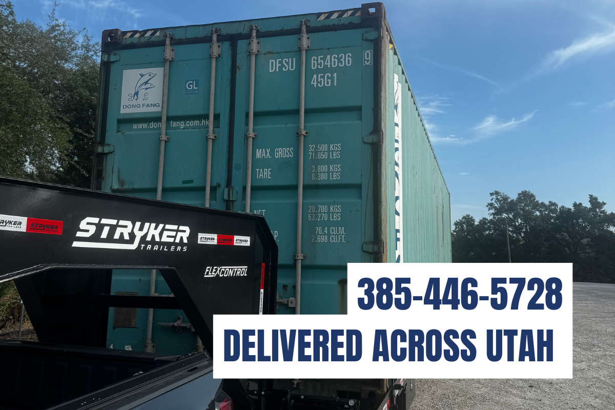40' High Cube Container – One Trip – Extra Workspace – In Stock