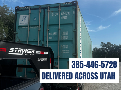 40' High Cube Container – One Trip – Extra Workspace – In Stock