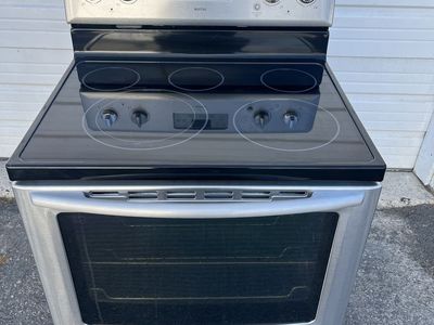 Great Maytag SS electric range,free delivery
