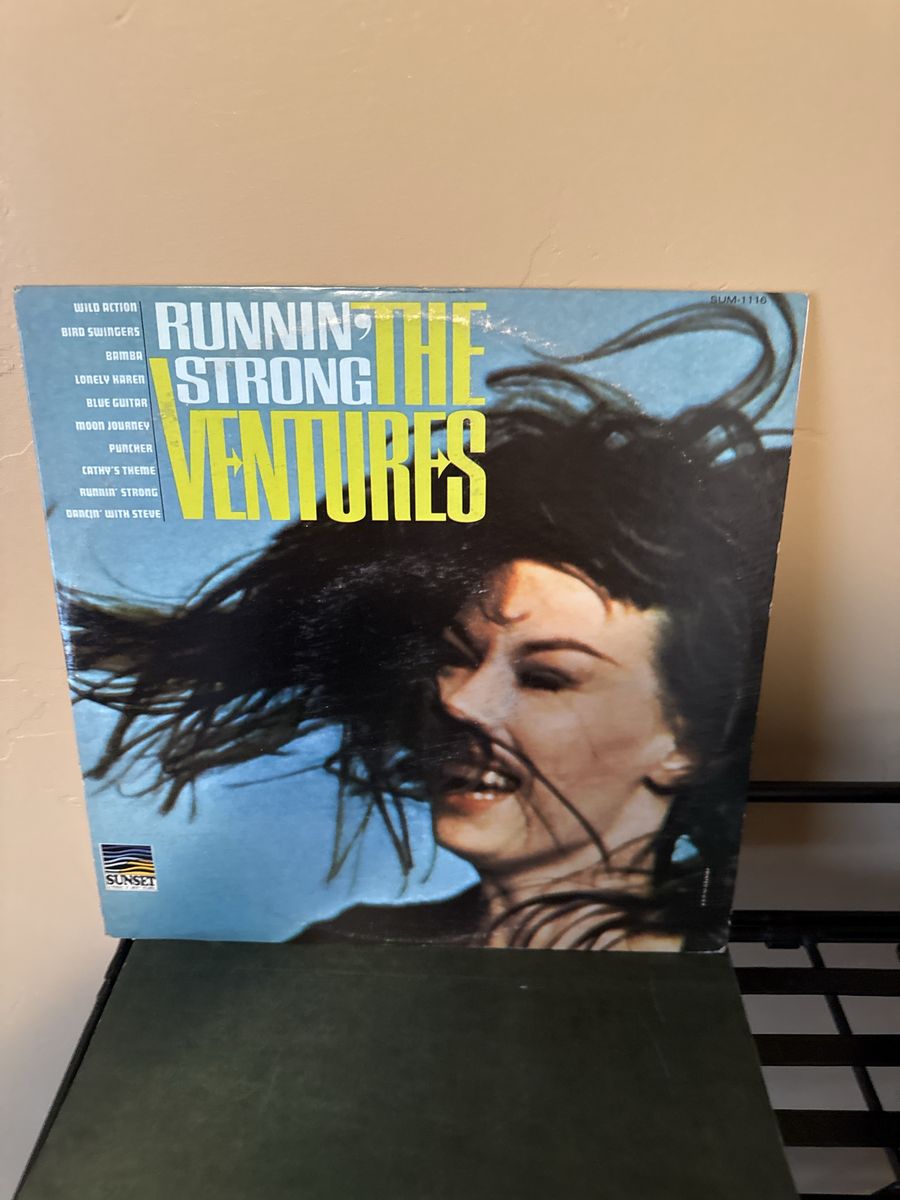 The Ventures - Runnin' Strong Vinyl LP Record (Sunset SUM-1116)