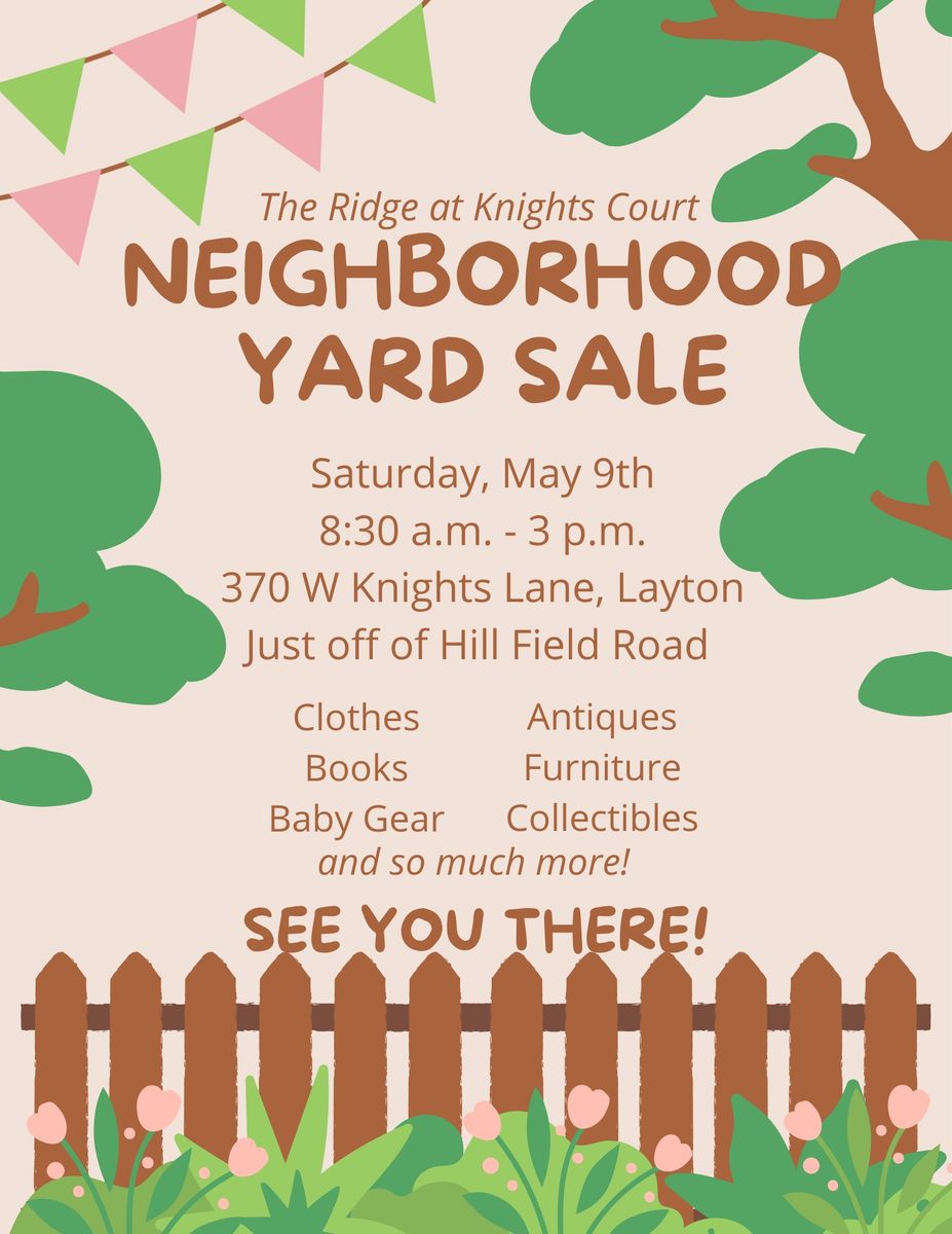 Multi Family Yard Sale
