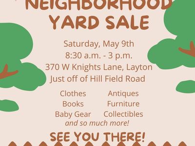 Multi Family Yard Sale