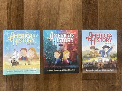 New! Tuttle Twins America’s History Volumes 1 - 3 by Boyack and Stanfield