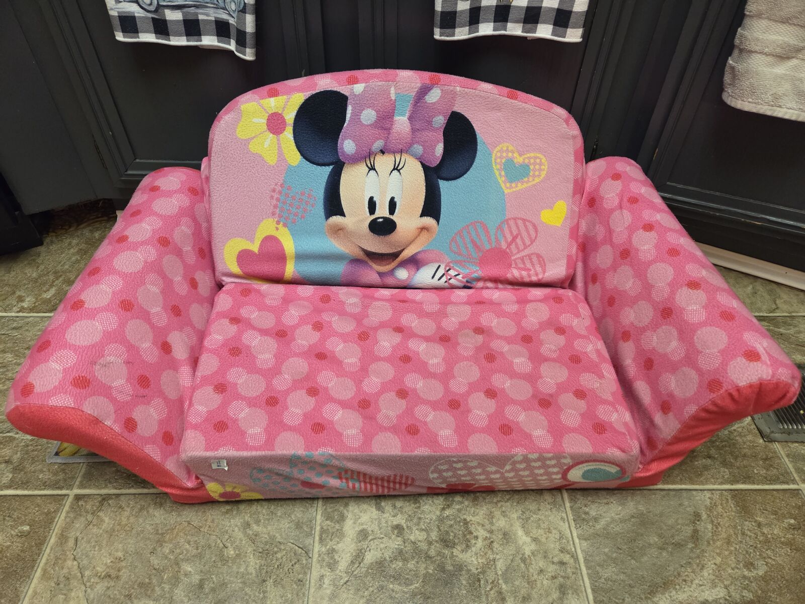 Marshmallow Furniture Flip Open Sofa Minnie Mouse