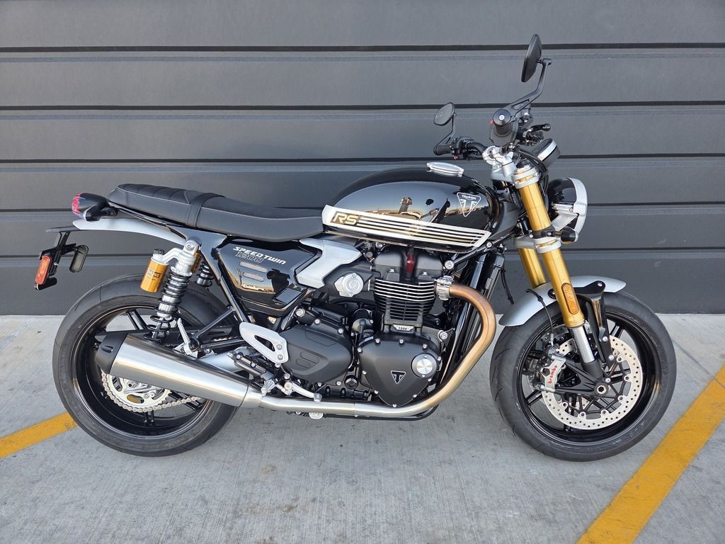 2025 Triumph Speed Twin 1200 RS Sapphire Black