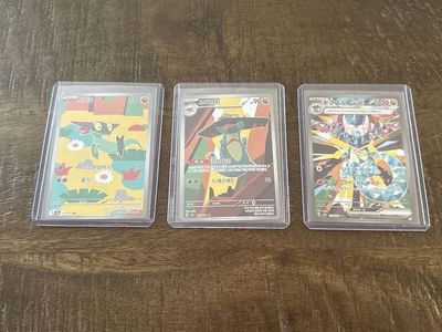 Pokemon Japanese Dreepy Evolutions Line SAR and Art Rare Cards Set