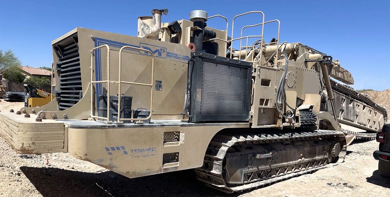 Tesmec M5 Trencher