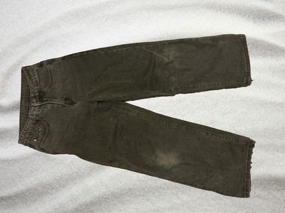 Dark Wash Denim Jeans with Embellished Pockets - Small, mostly Cotton Blend and it doesn’t have a button