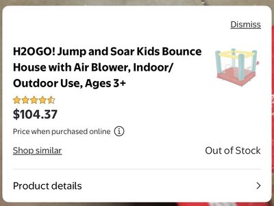 Jump And Soar Kids Bounce House With Pump