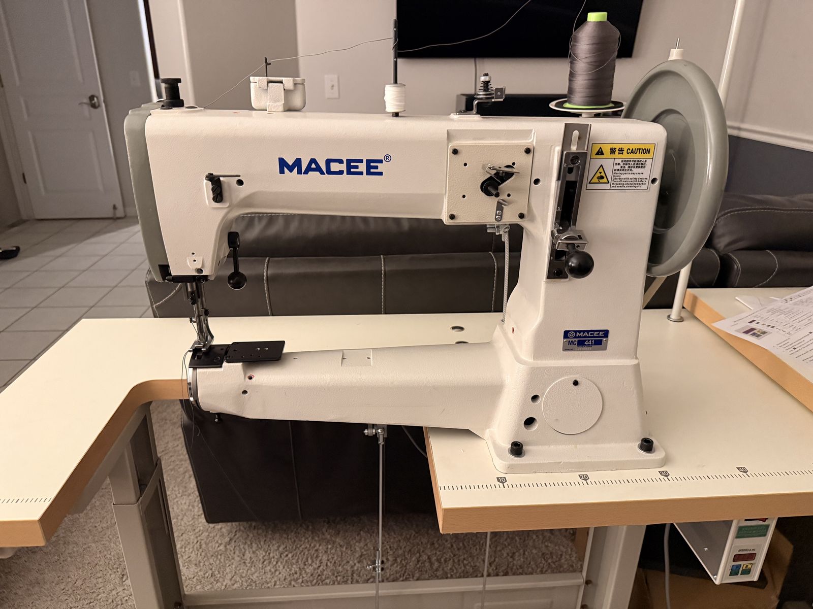 MC441 Industrial Sewing Machine (Same as cowboy CB4500 and Tandy Class 4)