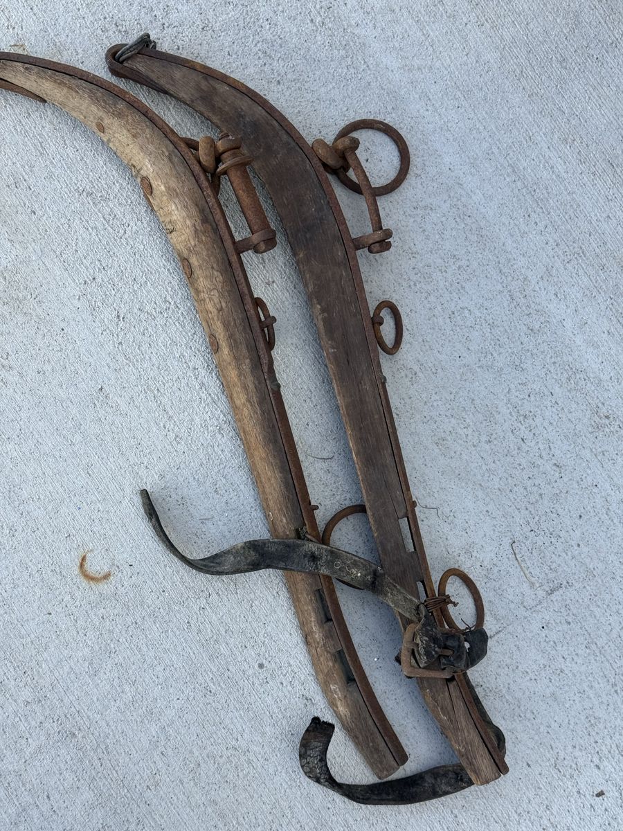 Antique Wooden Horse Hames