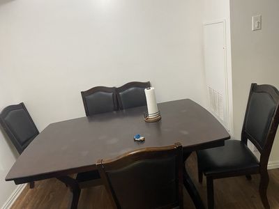 Table and chairs