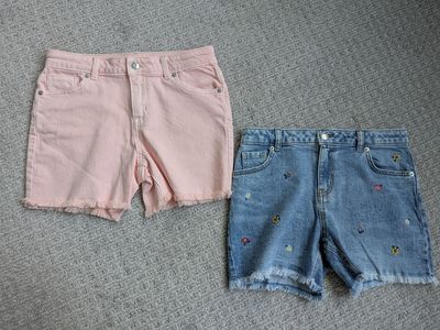 2 NWOT Cat & Jack Girls Shorts, size 14