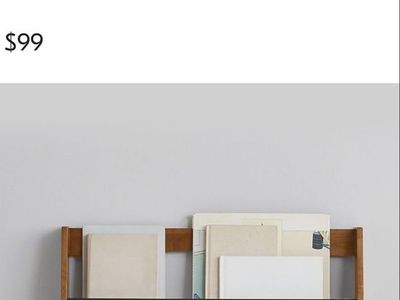 West Elm Kids Mid-Century Wall Shelf, 24"-36" - New in Box