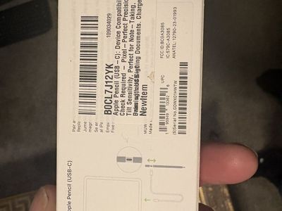 Apple Pencil (USB-C) for iPad - Pixel-Perfect Precision, Tilt Sensitivity, Note-Taking