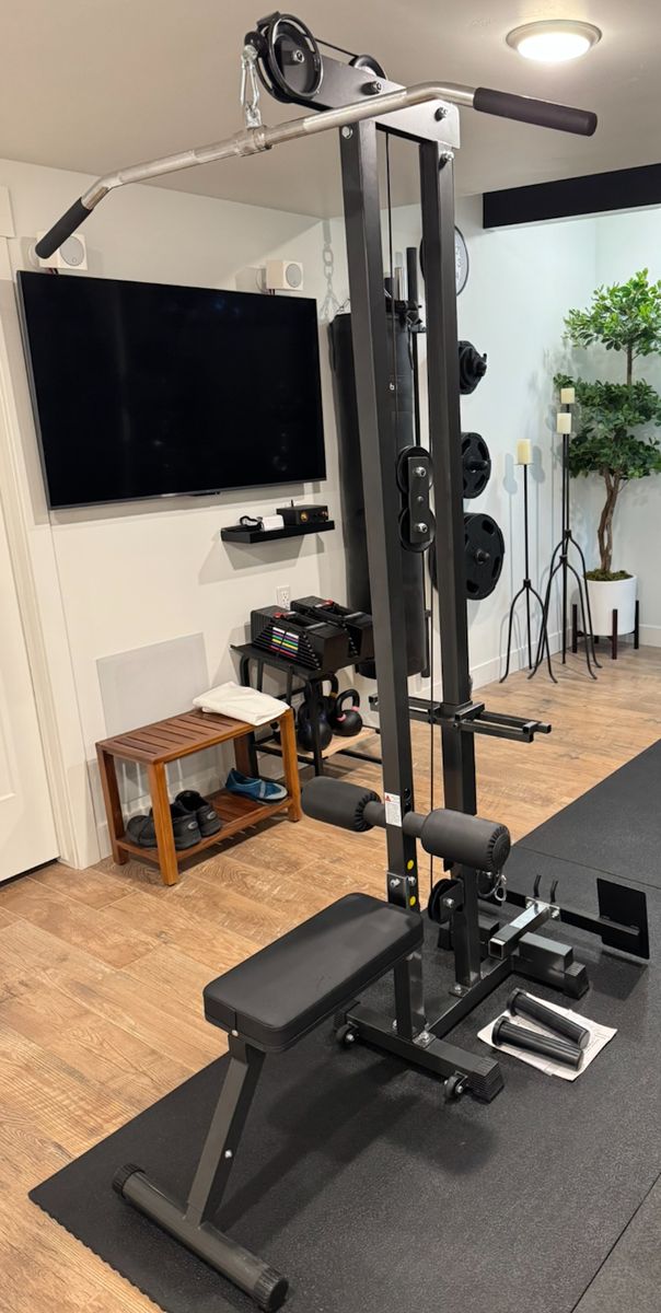 Ironmaster Lat Pulldown & Low Row Cable Machine