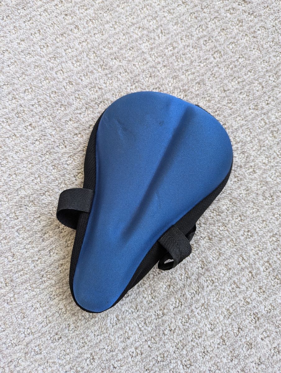 Blue Kids Bike Seat Cover