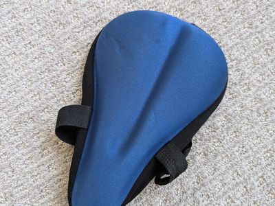 Blue Kids Bike Seat Cover