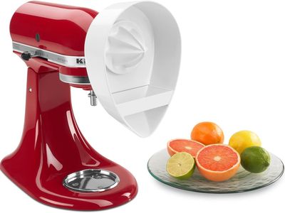 KitchenAid White Citrus Juicer Attachment for KitchenAid Stand Mixers