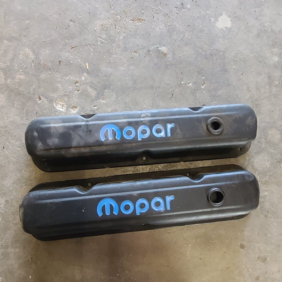 mopar SB valve covers
