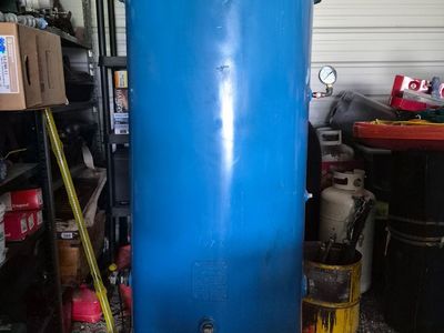 120 Gallon 200 PSI Horizontal air Tank