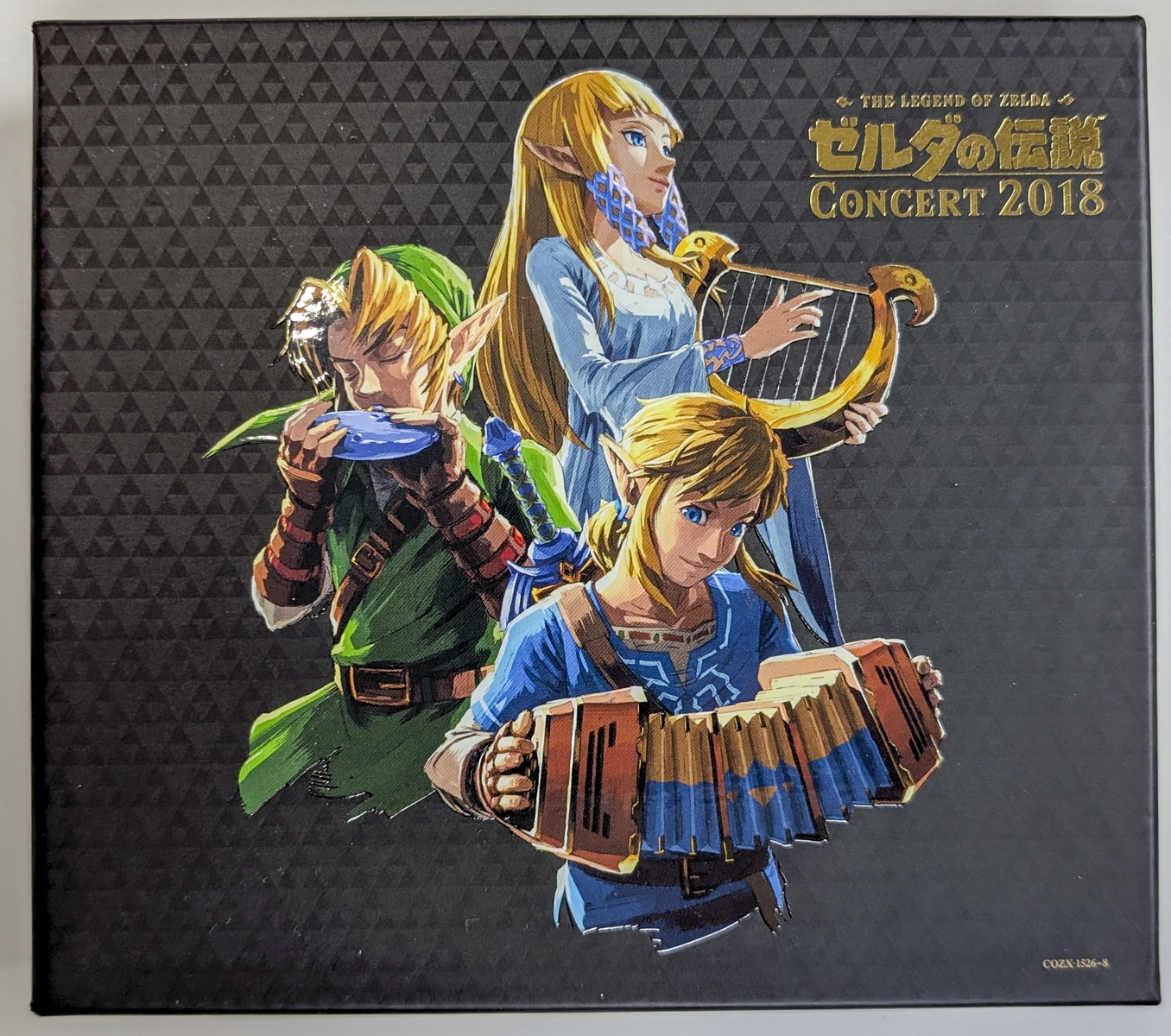 The Legend of Zelda Concert 2018 First Press Limited Edition Blu-ray & CD