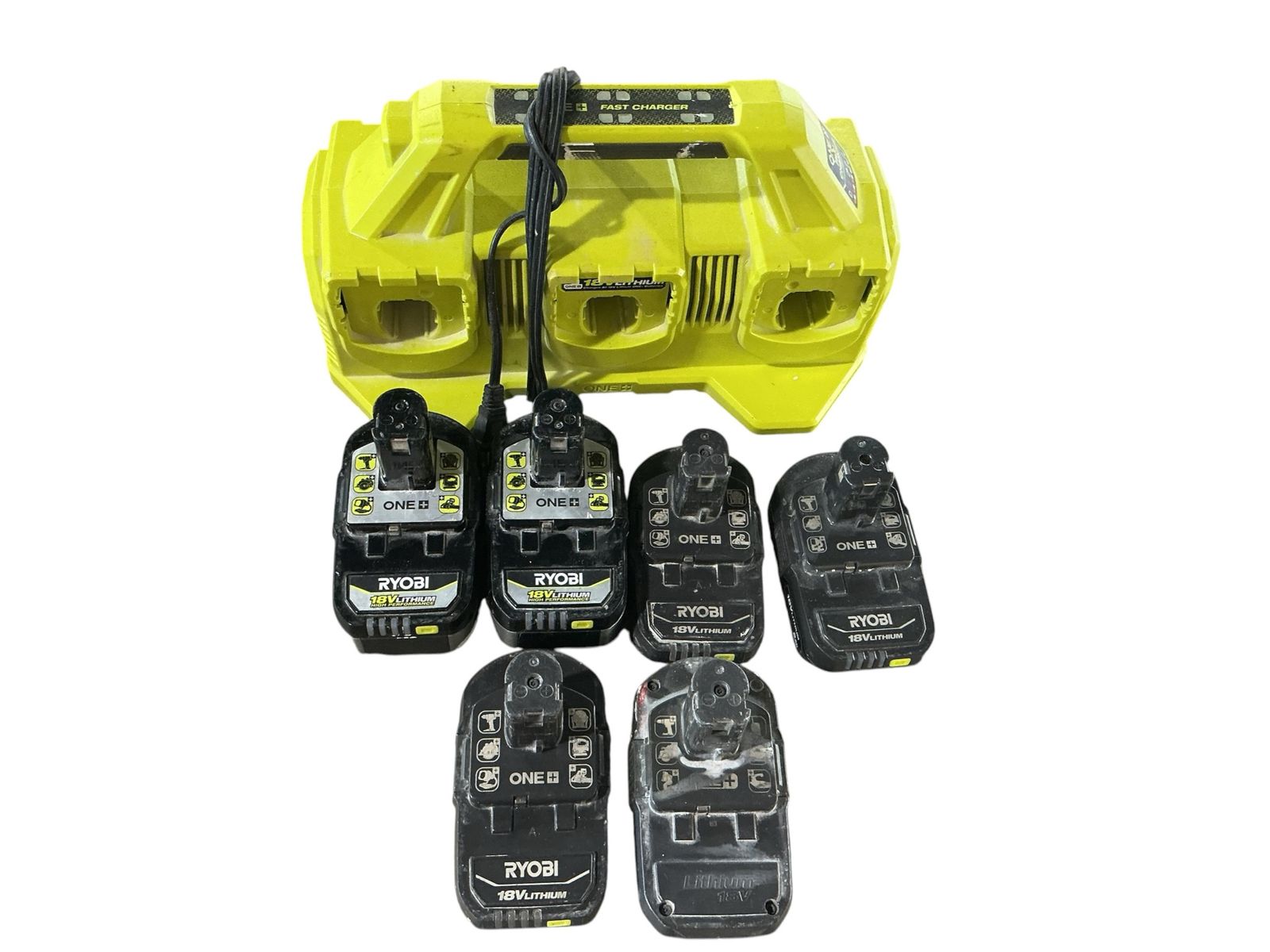 Ryobi PCG006 ONE+ 6-Port Fast Charger E75014837