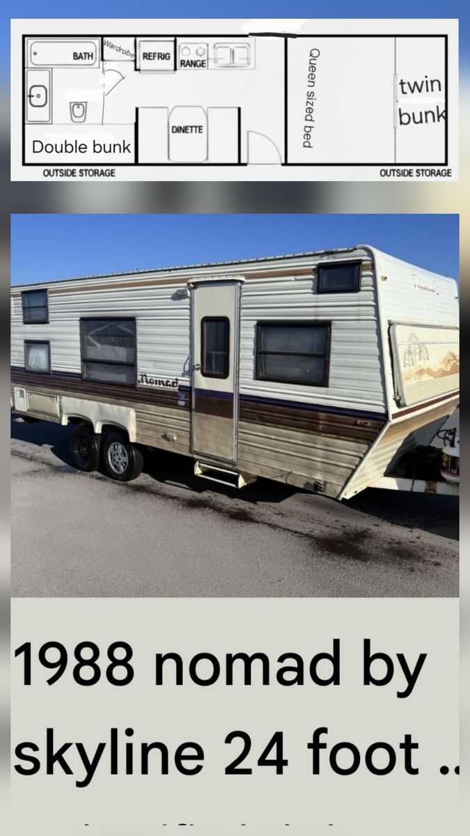 Camper trailer new tires and rims