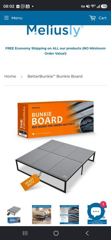 The Bunkie Board - Heavy Duty By Meliusly King size