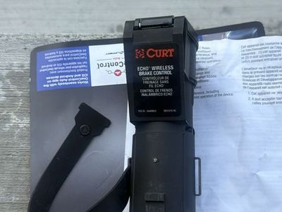 Curt Echo Mobile Wireless Trailer Brake Controller 51180 Bluetooth 7-Way RV
