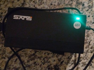 Sans 48V To 54.6V 3 Pin E-Bike Battery Charger