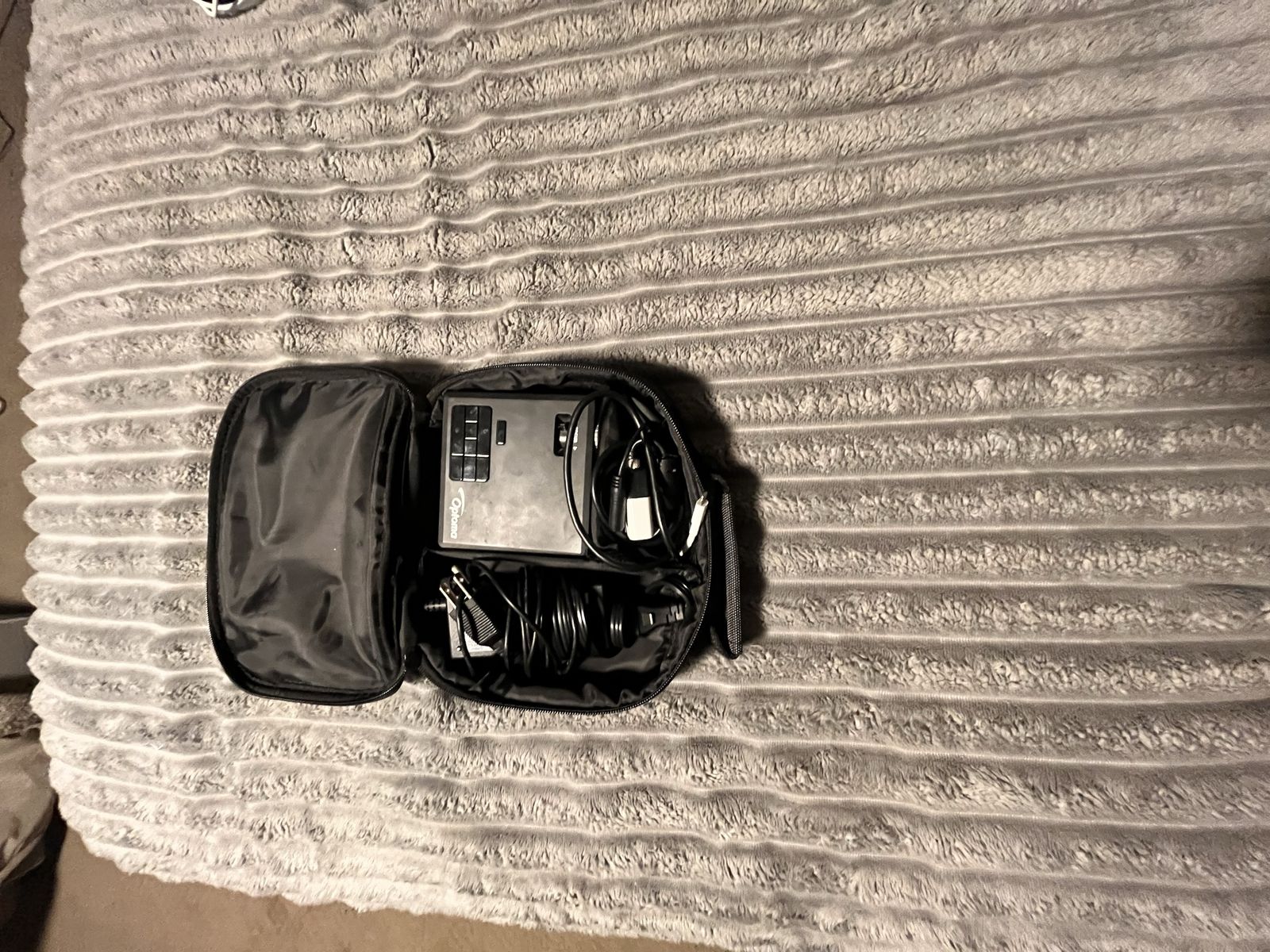 Optoma ML750ST Ultra-Compact LED Projector - Portable with Carry Case & Power Supply