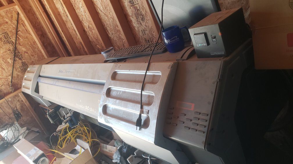 Roland Large Format Printer/Cutter
