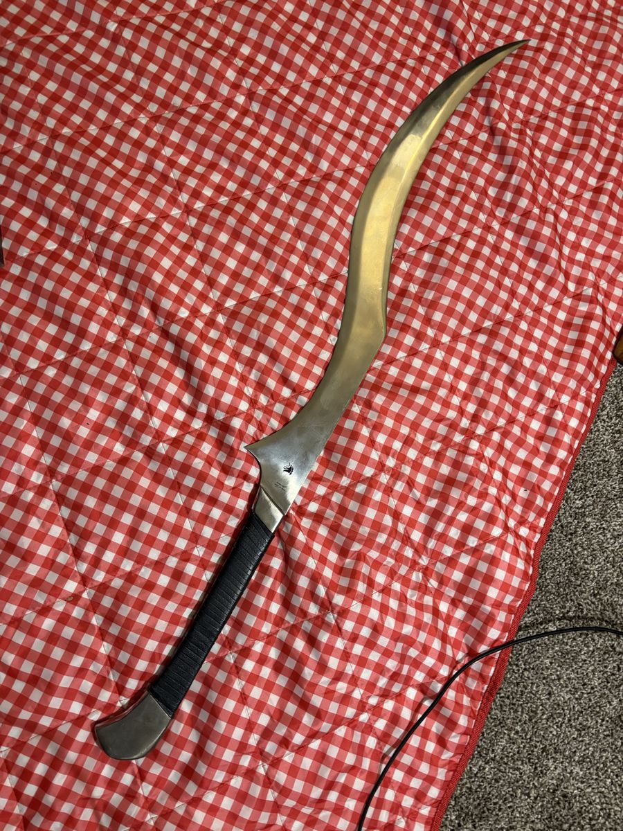 Kopesh Curved Blade Sword Collectible from the mummy 2