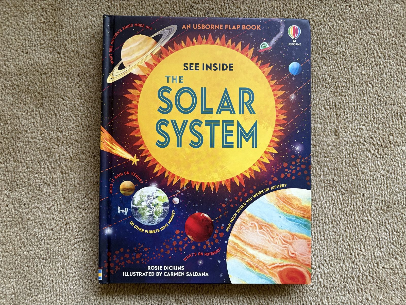 Usborne See Inside the Solar System Flap Book